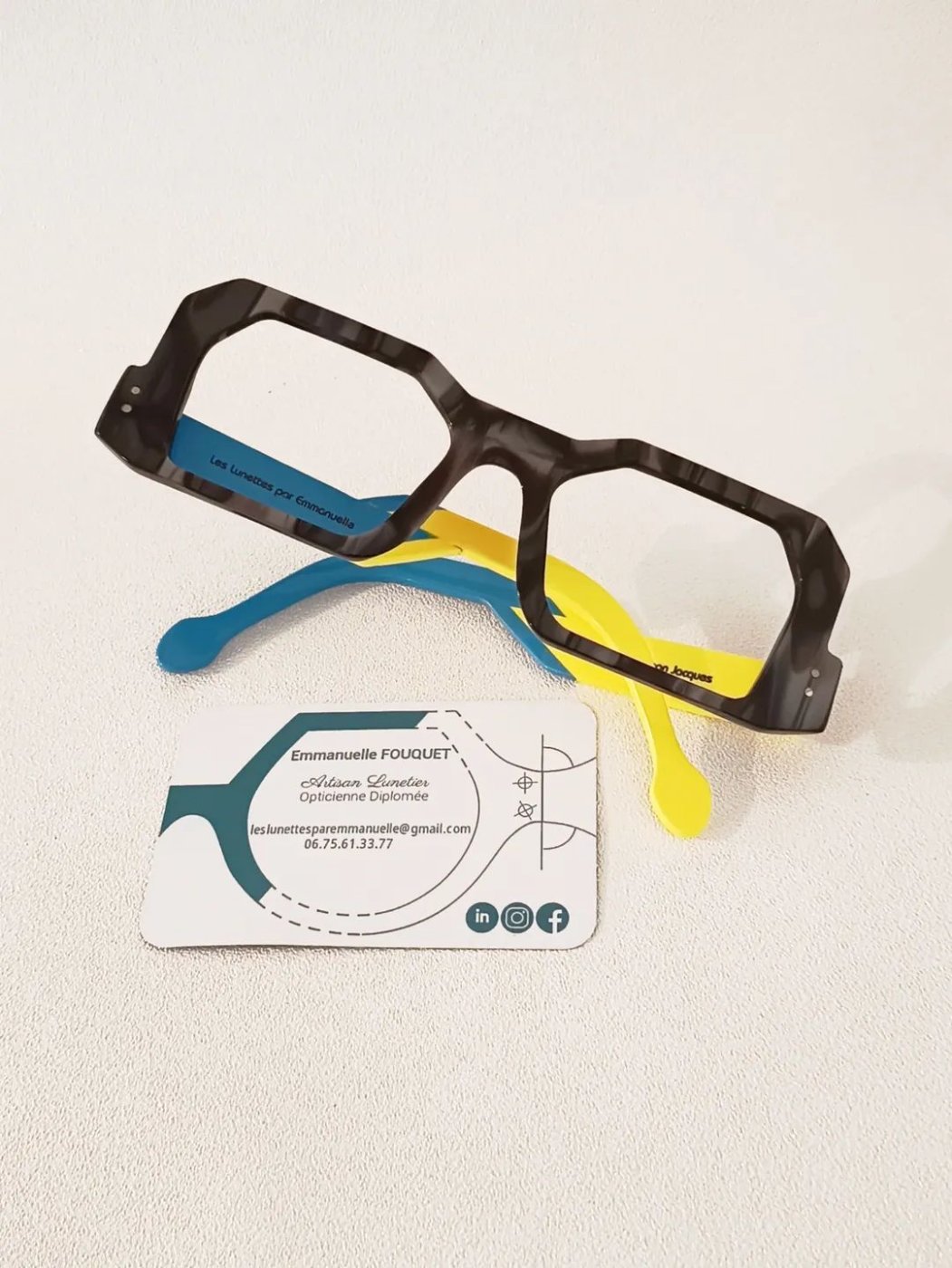 montures sur mesure verres progressifs montures acétate lunettes fabrication française Luçon
